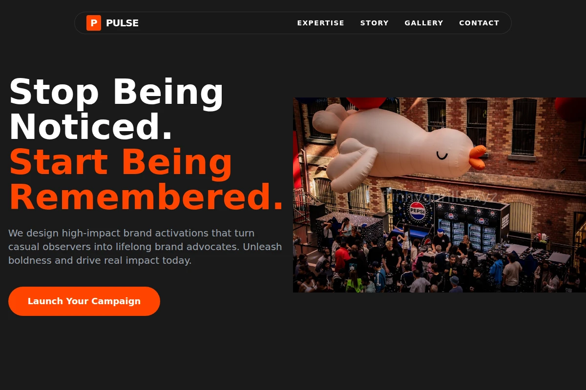 Pulse Brand Activation