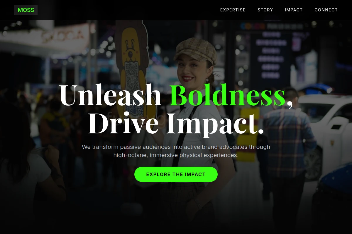 Moss Brand Activation