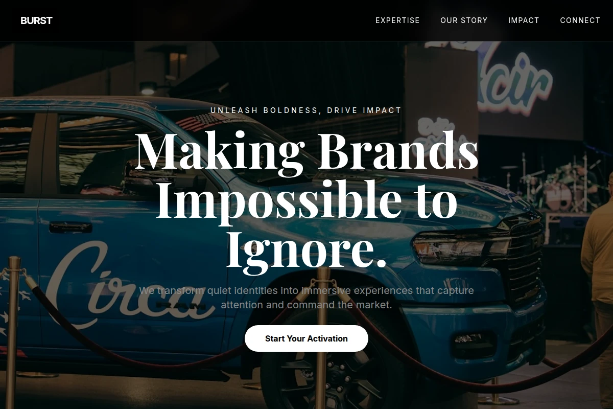 Burst Brand Activation