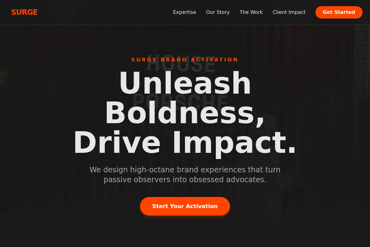 Surge Brand Activation