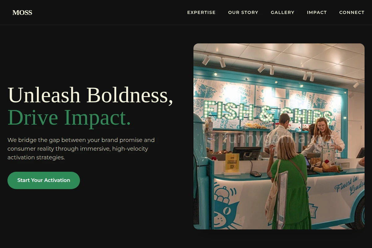 Moss Brand Activation