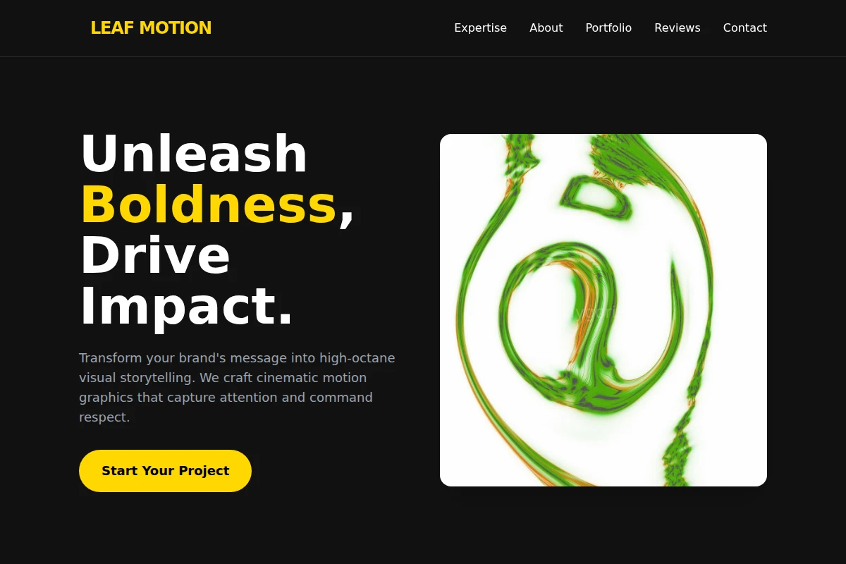 Leaf Motion Graphics