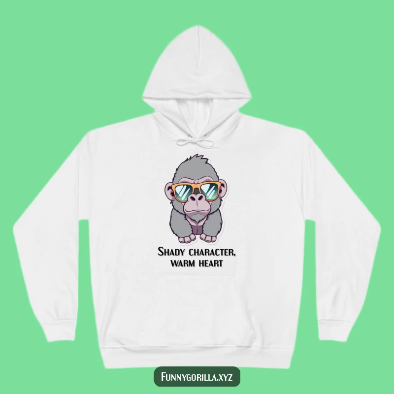 Funny Gorilla Hoodie: Cozy, Winking Ape Sweatshirt - The Ultimate Funny Gift